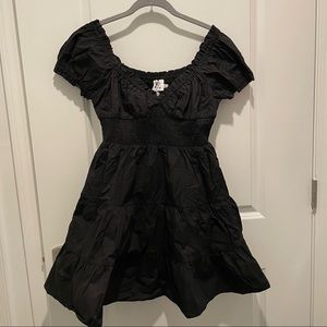 Black princess Polly mini dress